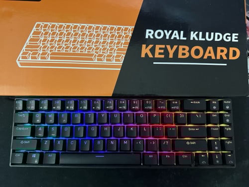 Royal Kludge Mechanical RGB Gaming Keyboard 99% new