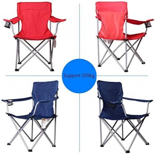 Adult Portable Camping Folding Chair 91x44x50cm