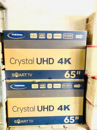 65inch smart TV Crystal UHD 4k 550$ New