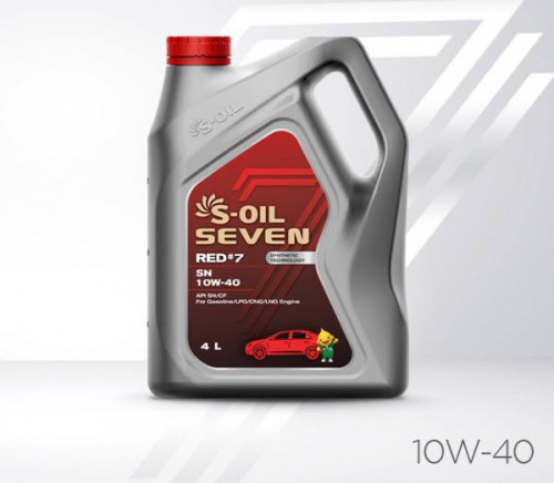 S-Oil 10w-40 (4L) Fully synthetic ប្រេងម៉ាស៊ីនកូរ៉េ