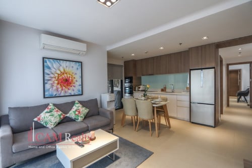 Modern style 2 bedrooms serviced apartment in BKK1