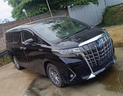 ALPHARD Model-2018 Engine power 2.5  Executive lounge HYBRID black color