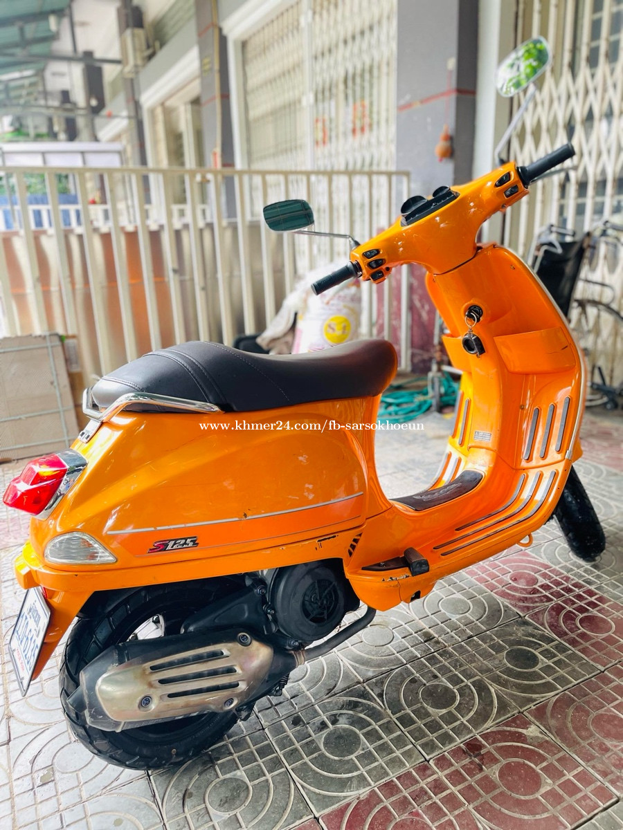 Vespa 125S 018 Price $1500.00 in Boeng Keng Kang Bei, Cambodia - SKN ...