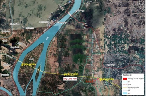 ដីផ្លង់រឹងទិញទុកល្អណាស់ ដីជាប់ផ្លូវ 60mនៅឃុំវិហារសួគ៌ ស្រុកខ្សាច់កណ្ដាលខេត្តកណ្ដាល ក្នុងប្លុកB2