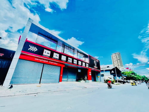 Car Showroom-Service-Car Shop For Rent At Toul Kork Area, 33x35m, 4,000$