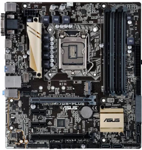 Intel core i5 6500+ASUS H170M-Plus Motherboard