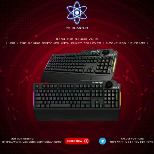 All in stock ! ប្រេន ASUS & TUF GAMING ថ្មី 100% មានធានា ចាប់ពីមួយឆ្នាំដល់បីឆ្នាំ