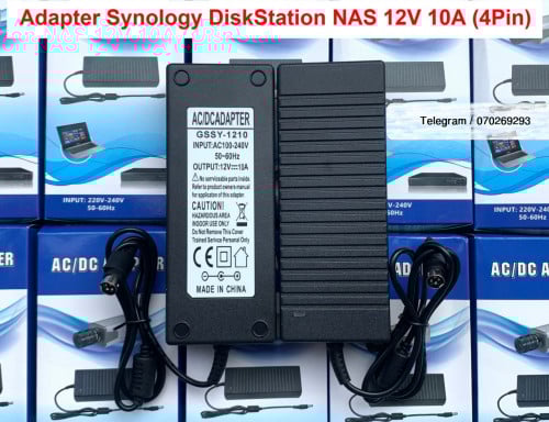 Adapter Synology DiskStation NAS 12V 10A (4Pin)