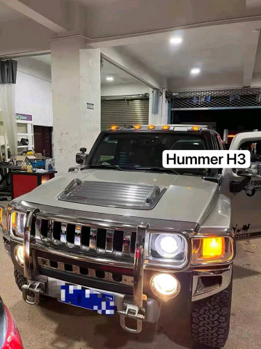 Spoiler ភ្លើងតំបូកលើឡាន Hummer H3 08