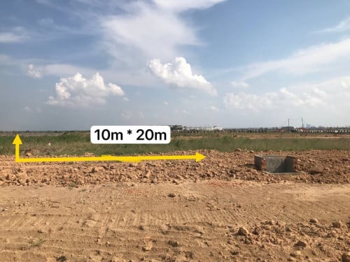 ដីសង់ផ្ទះ លក់បន្ទាន់ អរីយក្សត្រ ម្ចាស់ផ្ទាល់ និងទទួលប្លង់រួចរាល់ពីបុរី