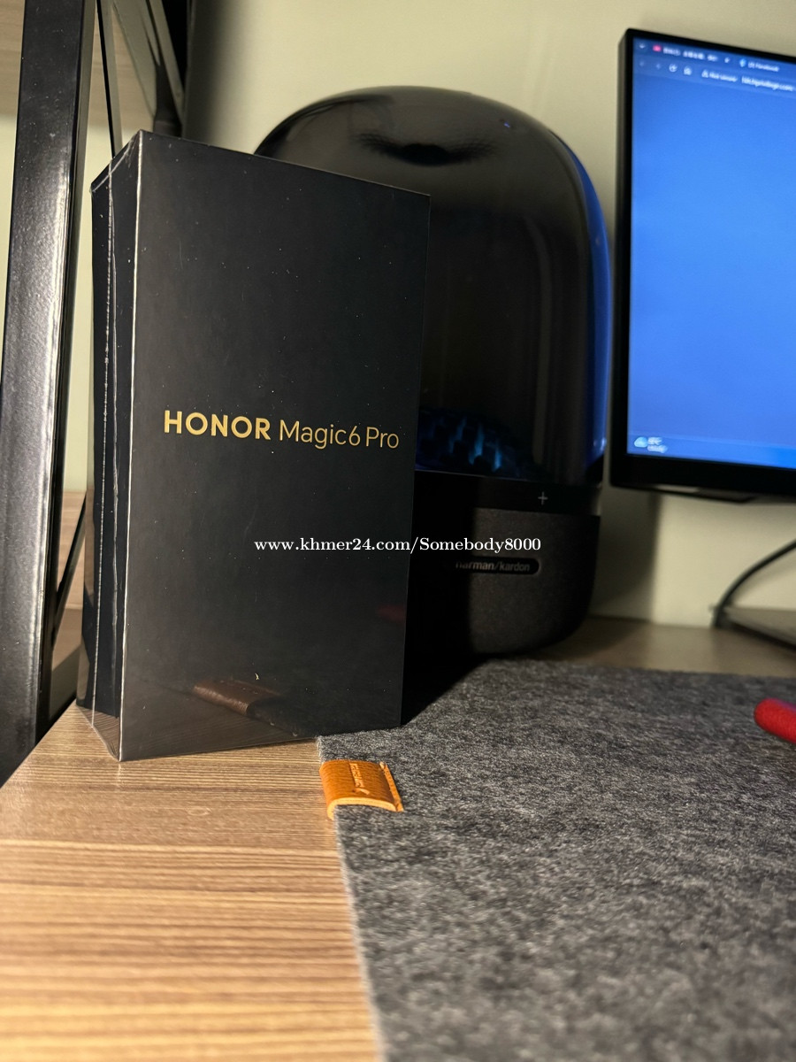 Honor magic 6 pro(global black) Price 779.00 in Boeng Tumpun 1, Cambodia Borey Seller Men