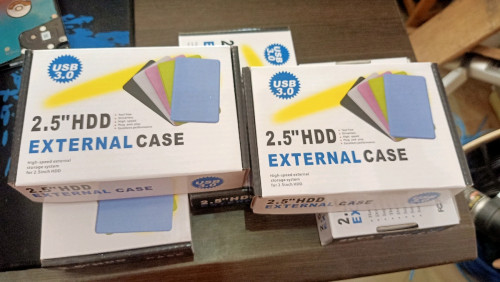 HDD 2.5" EXTERNAL CASE ប្រម៉ូសិនពិសេស ត្រឹមតែ 5$