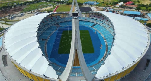 ដីលំហែ ជាប់ទន្លេ ខាងជើងពហុកីឡាដ្ឋានជាតិមរតកតេជោ