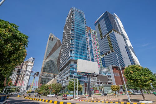 47 Sqm Office Space For Rent at Diamond Twin Tower - Phnom Penh