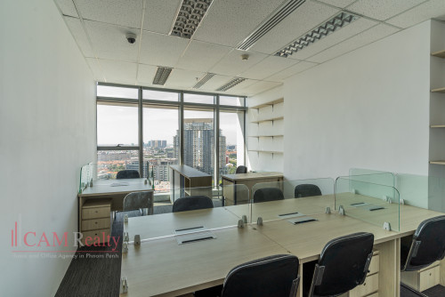 47 Sqm Office Space For Rent at Diamond Twin Tower - Phnom Penh