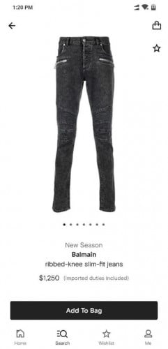 Balmain Original ហ្សុីន 97%