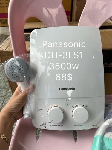 Panasonic DH-3LS1 (ម៉ាស៊ីនងូតទឹកក្តៅនិងត្រជាក់/water heater 3500w