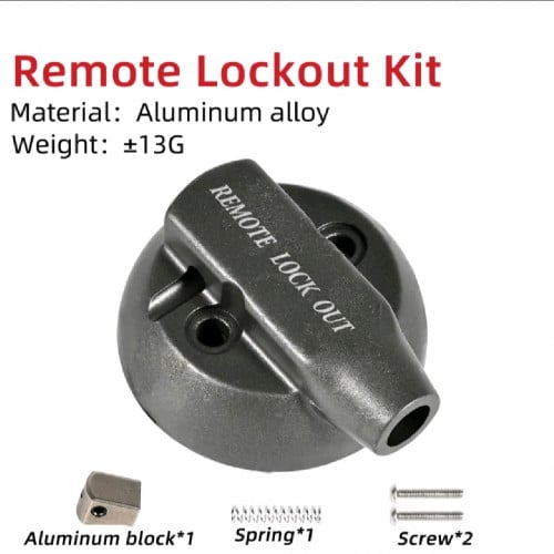 Remote lockout kit (Aluminum)