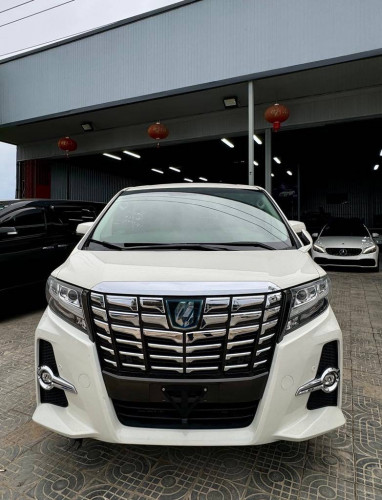 Alphard 2015 V4 Hybrid ក្រដាសពន្ធ Autor 3 ក្នុងខ្មៅ 8មុឺន km សុីន