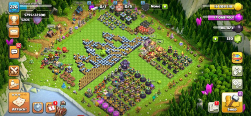 Sell Account Clash of clans TH15