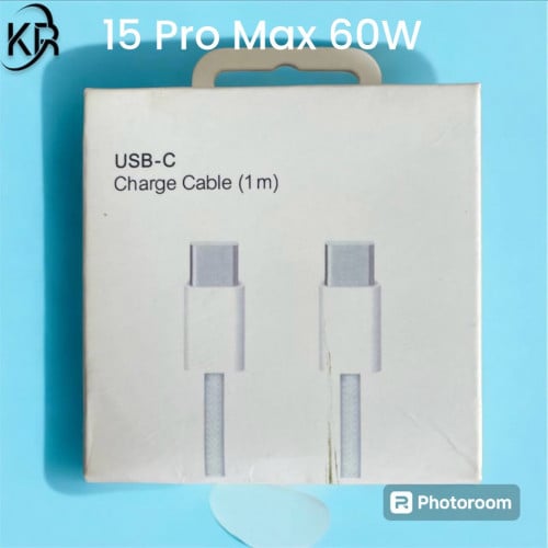 Cable iPhone 15 Pro Max 60W