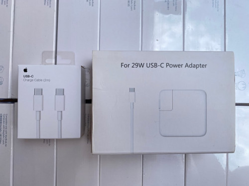 Apple 29W USB-C Power Adapter and USB-C Charge Cable