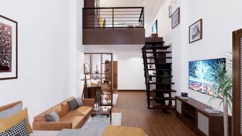 Duplex One Room for rent at River View