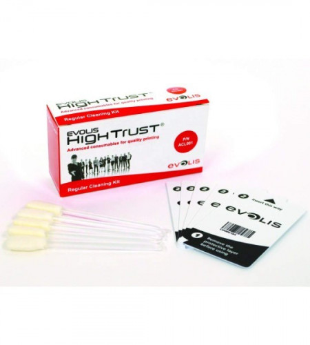 Cleaning Kit 5 Adhesive Cards And 5 Swabs