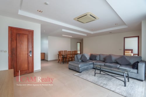 Russian market area| Amazing 3 bedrooms serviced apartment| 1500$/m| Pool, gym & sauna