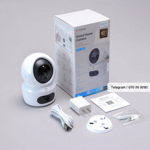 Ezviz H7c Wifi Camera Dual Len 2K ភ្នែក២ (Free 64G)