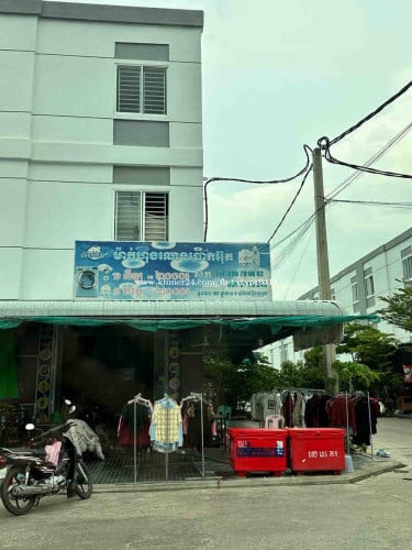 បុរីពិភពថ្មីគួរស្រូវ2 ផ្ទះកែងផ្លូវ12ម៉ែត