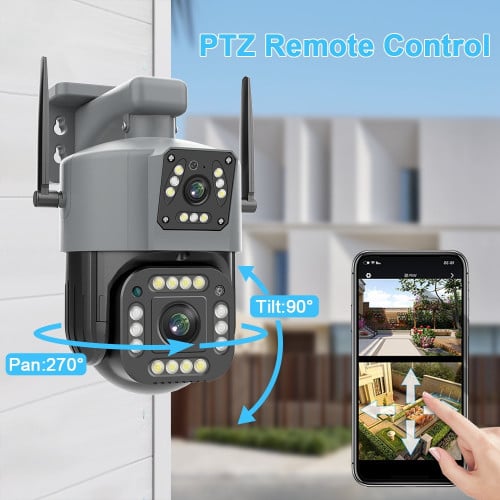 Camera Sim V380 8MP 64GB 2ប្លង់