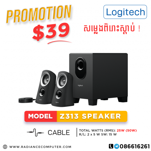 Speaker Logitech Z313