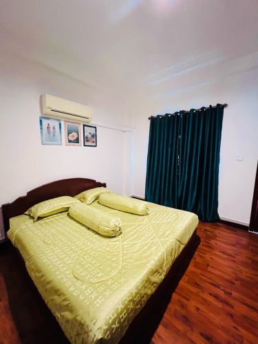 Building For Rent At Toul Tompong Area, 06 Floors, 21 Rooms,  Have Furniture, 6,000$, Safe Area