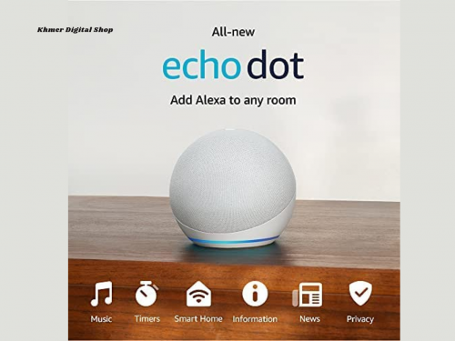 Amazon Echo Dot (5th Gen) | Smart speaker with Alexa