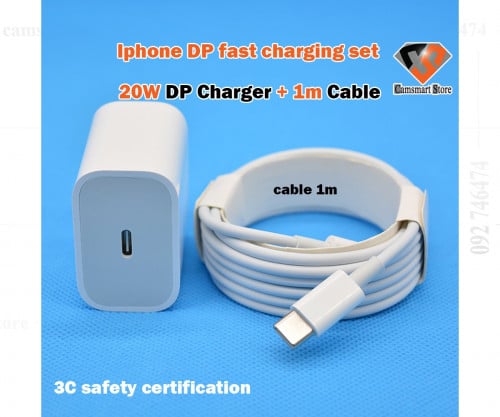20W USB-C Fast Charger. Adapter Cable All iPhones