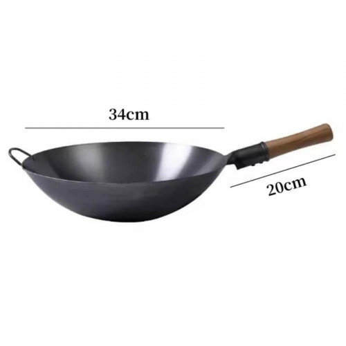 34*20cmFrying pan 炒锅 ​ខ្ទះឆា