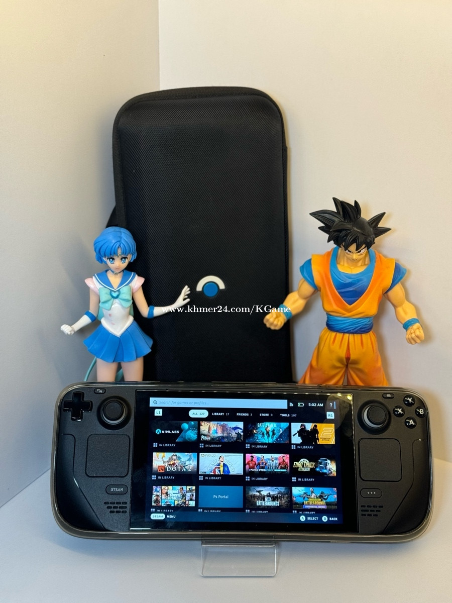 Steam Deck LCD（ノングレア液晶、純正512GB SSD）＋おまけ