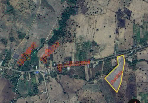 ដីនៅព្រំប្រទល់ខេត្តសៀមរាបជាប់ផ្លូវជាតិលក់បន្ទាន់