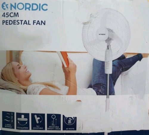 Nordic 45cm Pedestal Fan