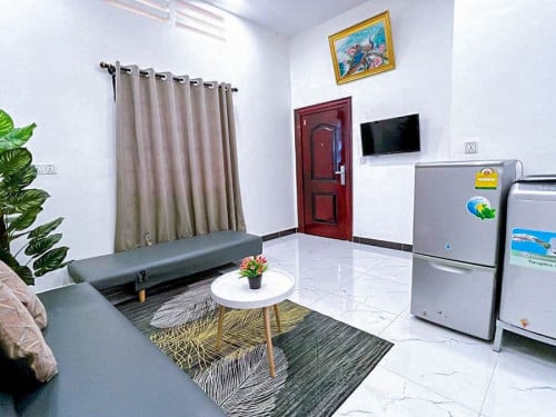 Sen Sok area | One bedroom with lift for rent near Aeon mall 2