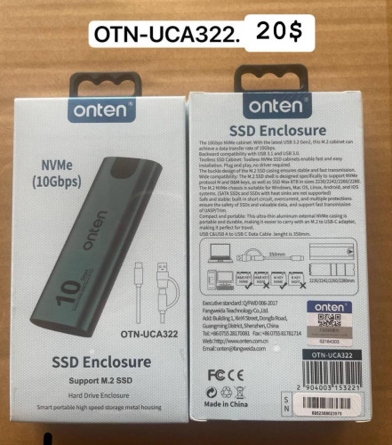 Box External M2 ONTEN មានស្ដុកបងៗ\ud83e\udd70\ud83e\udd70Price :20$ \ud83d\udcb5 ឆាតមកផ្ទាល់បានចាSC Computer \u2764\ufe0f