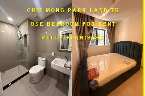 #SCL015 👉 Brand New Condo One Bedroom For Rent At Chip Mong Park Land TK Near AEON 2