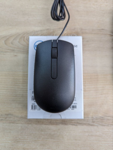 Dell Mouse MS116 Optical សាកសមសម្រាប់ប្រើប្រាស់ក្នុងការិយាល័យ គុណភាពល្អ តម្លៃសមរម្យ 