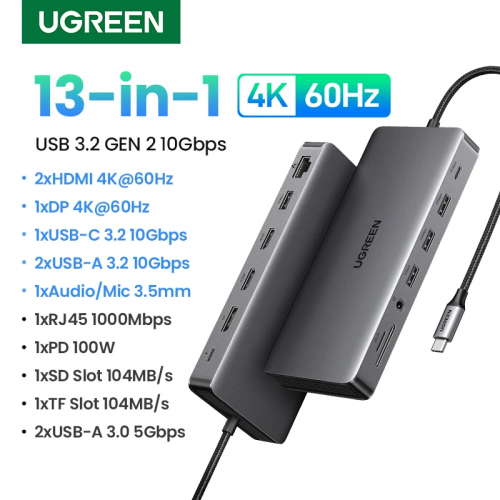 UGREEN Revodok Pro 313 13 in 1 USB C Docking Station 15978
