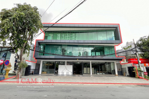Expansive Commercial Building For Rent in BKK1 Phnom Penh