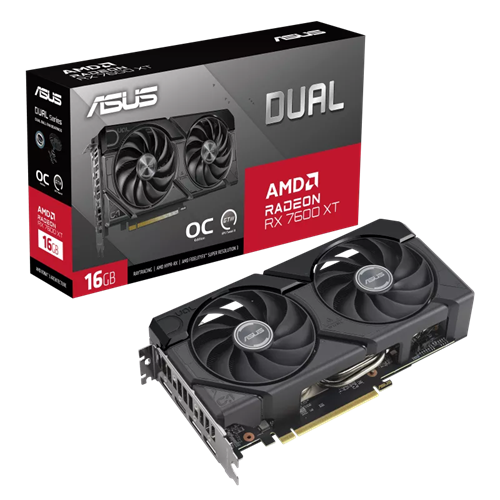 ASUS DUAL-RX7600XT-O16G DDR6