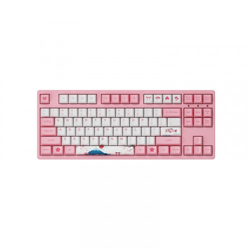 Tokyo R1 3087Akko Pink( USB Type C/No RGB/0.95 kg/360*140*40mm/N-KeyRollover/Mechanical Keyboard 