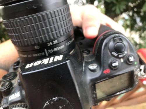 Nikon D700 full-frame professional DSLR camera with NIKKOR 28-200mm f/3.5-5.6D original lens