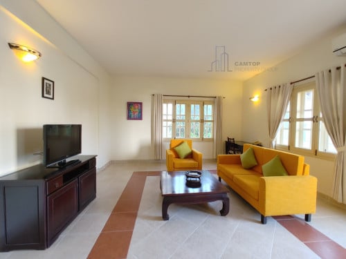 2 bedrooms Modern apartment with gym for rent in Toul Kork, nearby Thaihout Supermarket